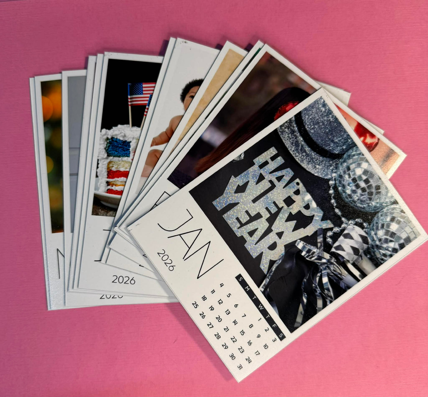 2026 Monthly Moments — 4x5 Magnet Calendar Set