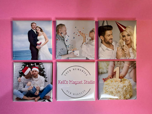6 Pack- KelCo Custom Magnets