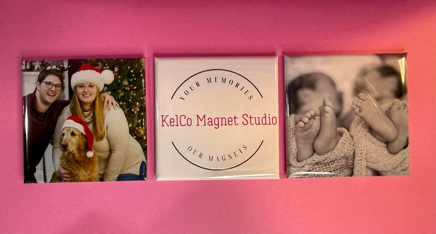 3 Pack- KelCo Custom Magnets